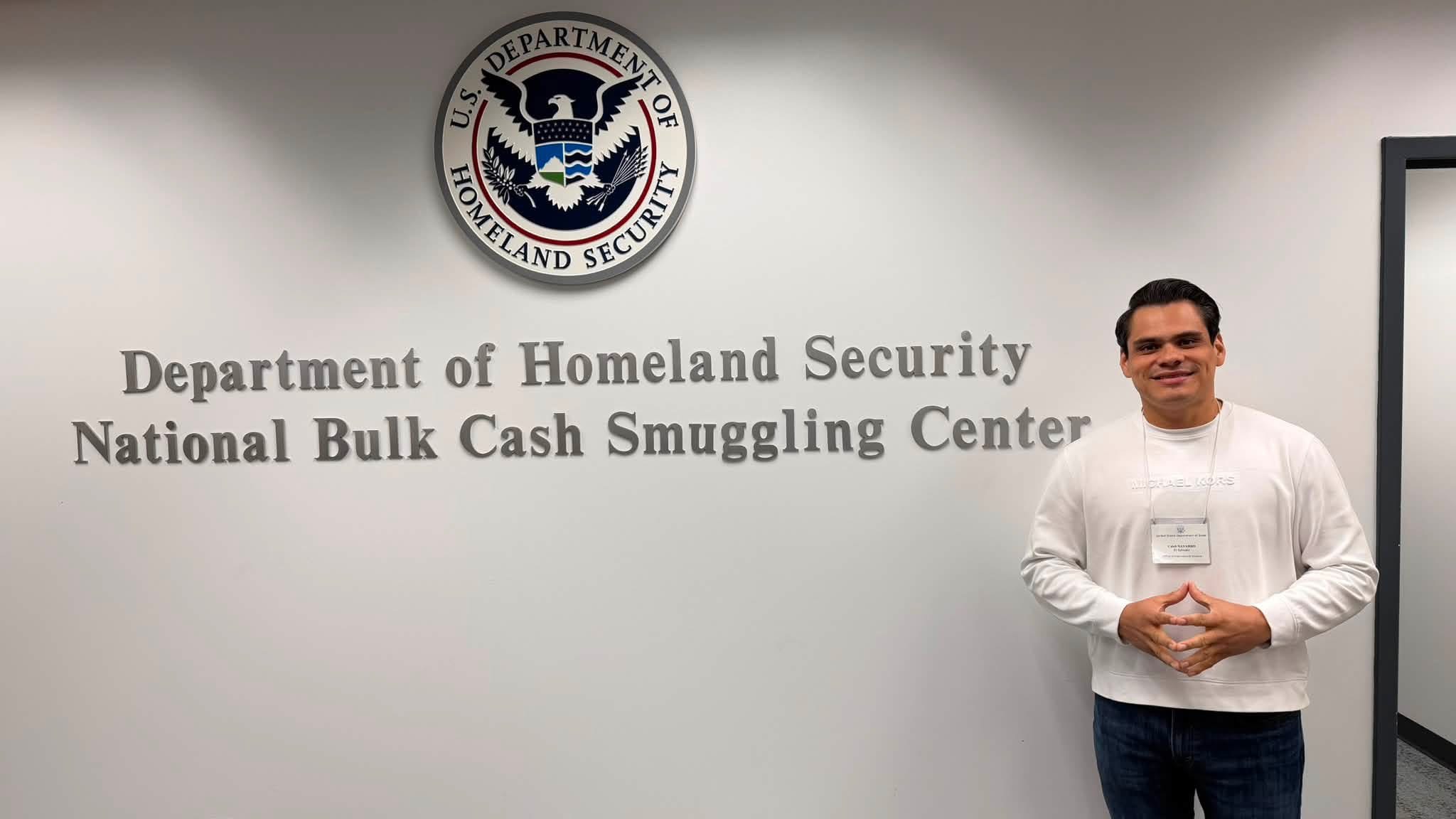 Caleb Navarro participa en reuniones con el Vermont Intelligence Center y Homeland Security Investigations durante el IVLP 2026 en Estados Unidos.